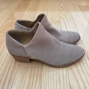 Lucky Brand Suede Ankle Boots